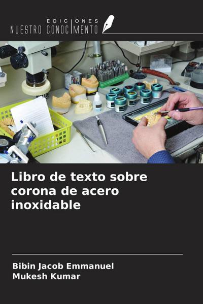 Libro de texto sobre corona de acero inoxidable
