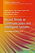 Recent Trends in Communication and Intelligent Systems