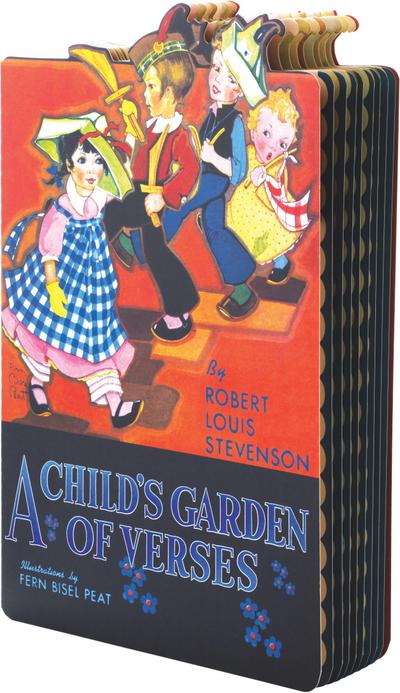 A Child’s Garden of Verses - Children’s Shape Book - Vintage