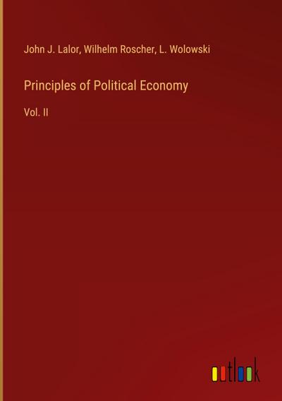 Principles of Political Economy