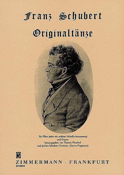 Originaltänzefür Flöte und Gitarre
