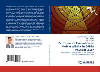 Performance Evaluation of Mobile WiMAX in OFDM Physical Layer