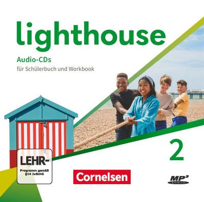 Lighthouse Band 2: 6. Schuljahr - Audio-CDs für Schülerbuch und Workbook