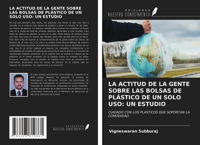 LA ACTITUD DE LA GENTE SOBRE LAS BOLSAS DE PLÁSTICO DE UN SOLO USO: UN ESTUDIO
