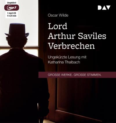 Wilde, O: Lord Arthur Saviles Verbrechen
