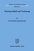 Parteiausschluß und Verfassung.