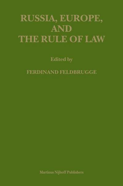 Russia, Europe, and the Rule of Law