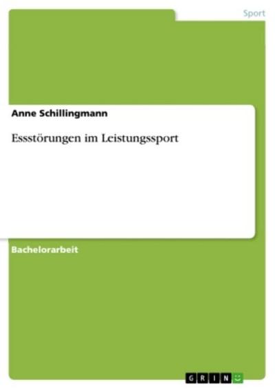 Essstörungen im Leistungssport