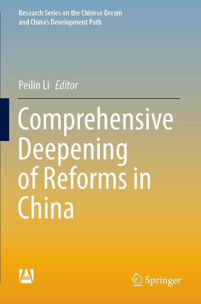 Comprehensive Deepening of Reforms in China