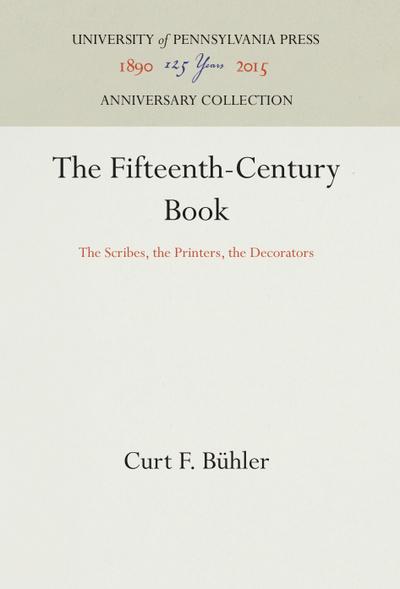 The Fifteenth-Century Book