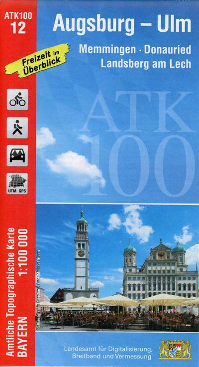 Augsburg - Ulm 1 : 100 000