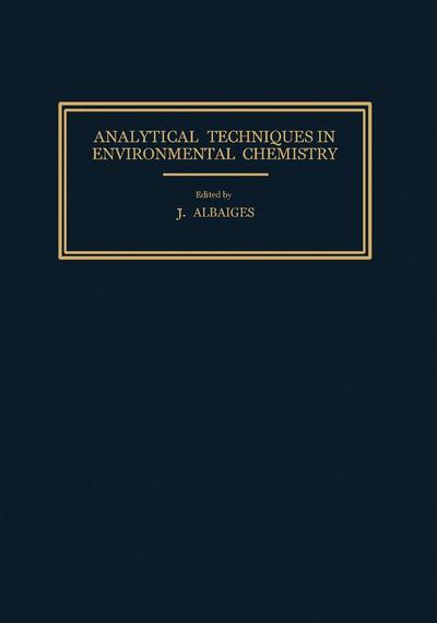 Analytical Techniques in Environmental Chemistry