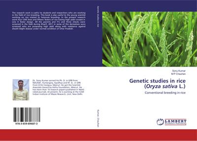 Genetic studies in rice (Oryza sativa L.)