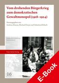 Vom drohenden Bürgerkrieg zum demokratischen Gewaltmonopol (1918-1924)