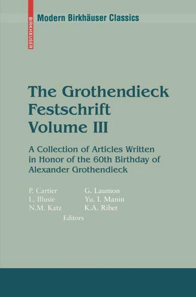 The Grothendieck Festschrift III