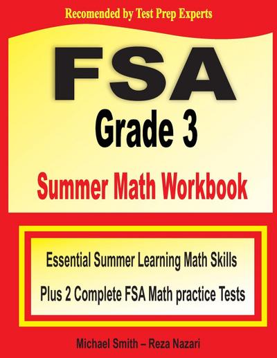 FSA Grade 3 Summer Math Workbook
