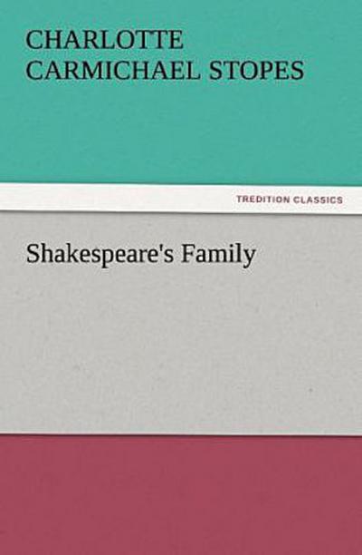 Shakespeare’s Family
