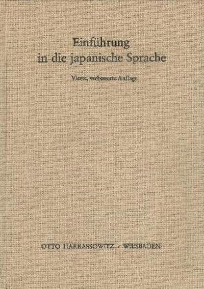 Einführung in die japanische Sprache
