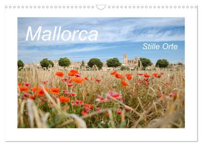 Mallorca - Stille Orte (Wandkalender 2026 DIN A3 quer), CALVENDO Monatskalender