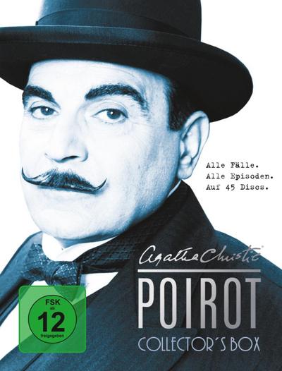 Poirot - Collector’s Box. Alle Fälle. Alle Episoden. DVD-Box