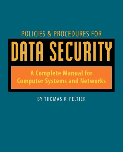Policies & Procedures for Data Security