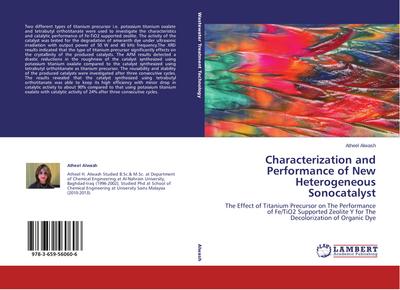 Characterization and Performance of New Heterogeneous Sonocatalyst