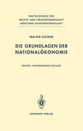 Die Grundlagen der Nationalökonomie