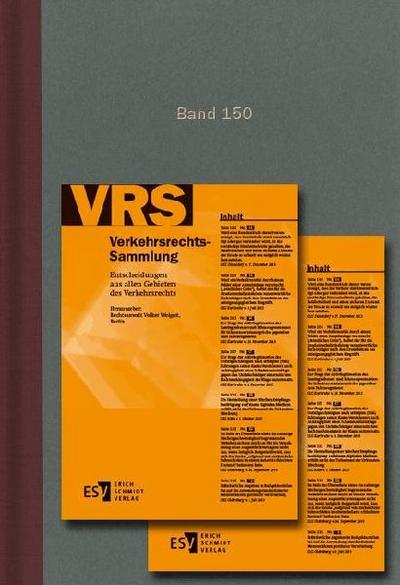 Verkehrsrechts-Sammlung (VRS) Band 150