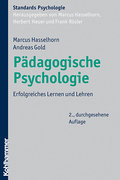 Pädagogische Psychologie - Marcus Hasselhorn