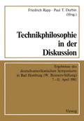 Technikphilosophie in der Diskussion