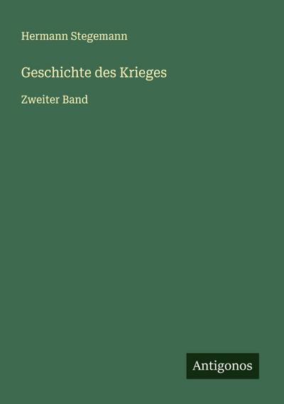 Geschichte des Krieges