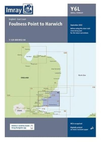 Laminated Y6 Foulness Point to Harwich (Small Format)