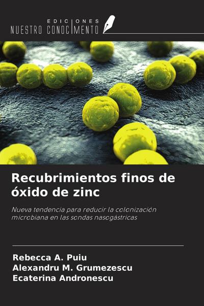Recubrimientos finos de óxido de zinc