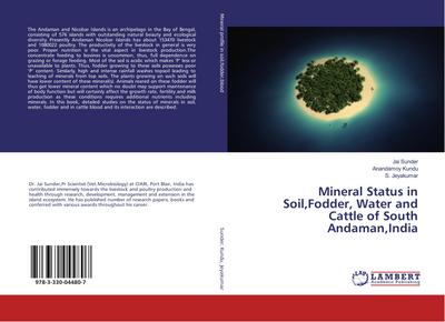 Mineral Status in Soil,Fodder, Water and Cattle of South Andaman,India