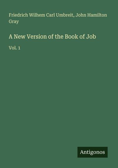 A New Version of the Book of Job