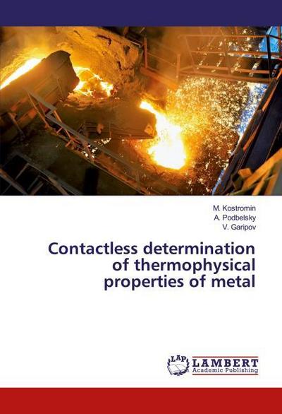 Contactless determination of thermophysical properties of metal