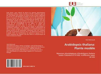 Arabidopsis thaliana: Plante modèle