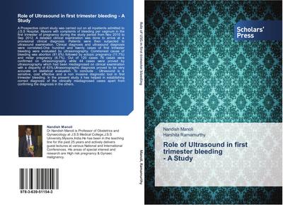 Role of Ultrasound in  first trimester bleeding  - A Study
