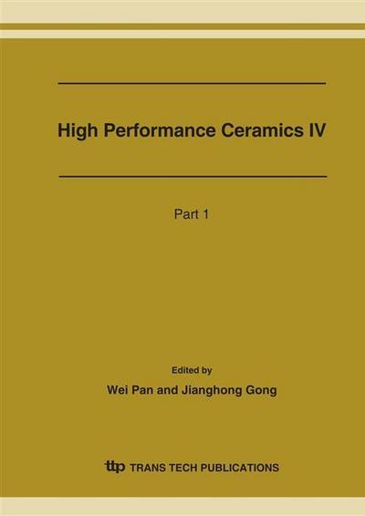 High-Performance Ceramics IV