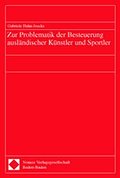 Zur Problematik der Besteuerung ausländischer Küns