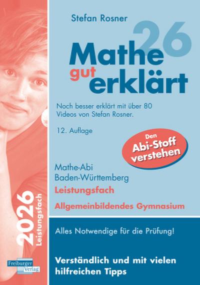 Mathe gut erklärt 2026 Leistungsfach Baden-Württemberg Gymnasium