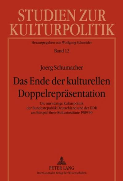 Das Ende der kulturellen Doppelrepräsentation