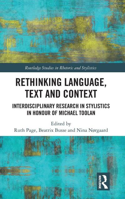 Rethinking Language, Text and Context