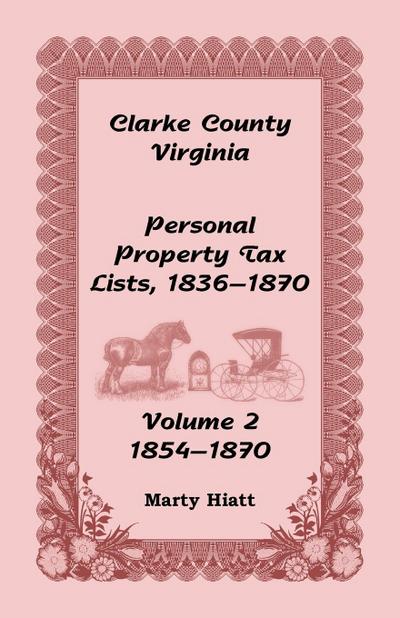 Clarke County, Virginia Personal Property Tax Lists