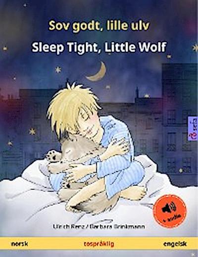 Sov godt, lille ulv – Sleep Tight, Little Wolf (norsk – engelsk)