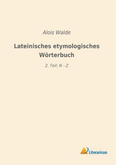 Lateinisches etymologisches Wörterbuch