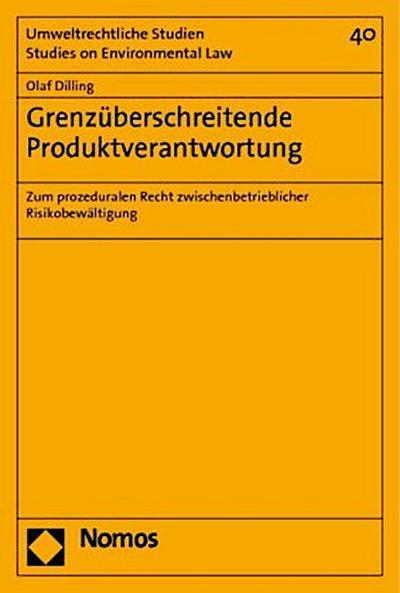 Grenzüberschreitende Produktverantwortung
