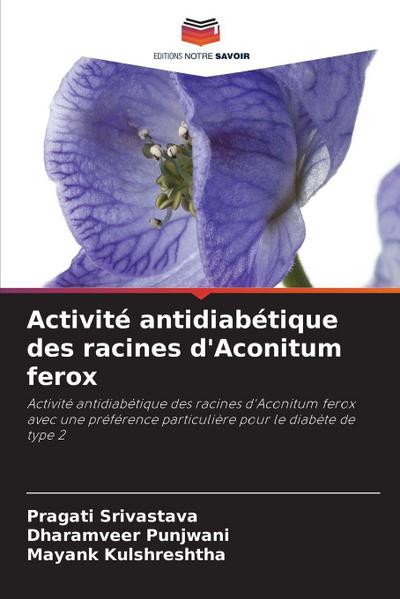 Activité antidiabétique des racines d’Aconitum ferox