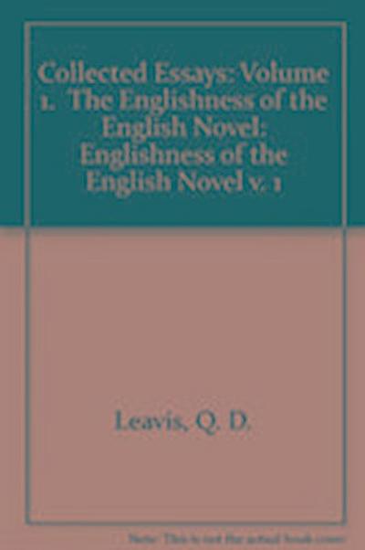 Q. D. Leavis, L: Collected Essays