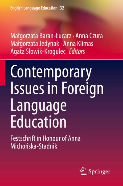 Contemporary Issues  in Foreign Language Education
